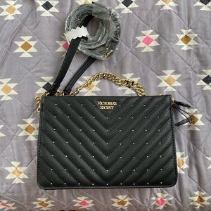 VS handbag 😊 black with gold accents BRAND NEW !